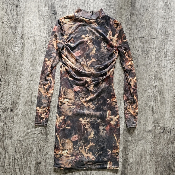 PrettyLittleThing Body Con Mini Long Sleeve 4 - Picture 6 of 13